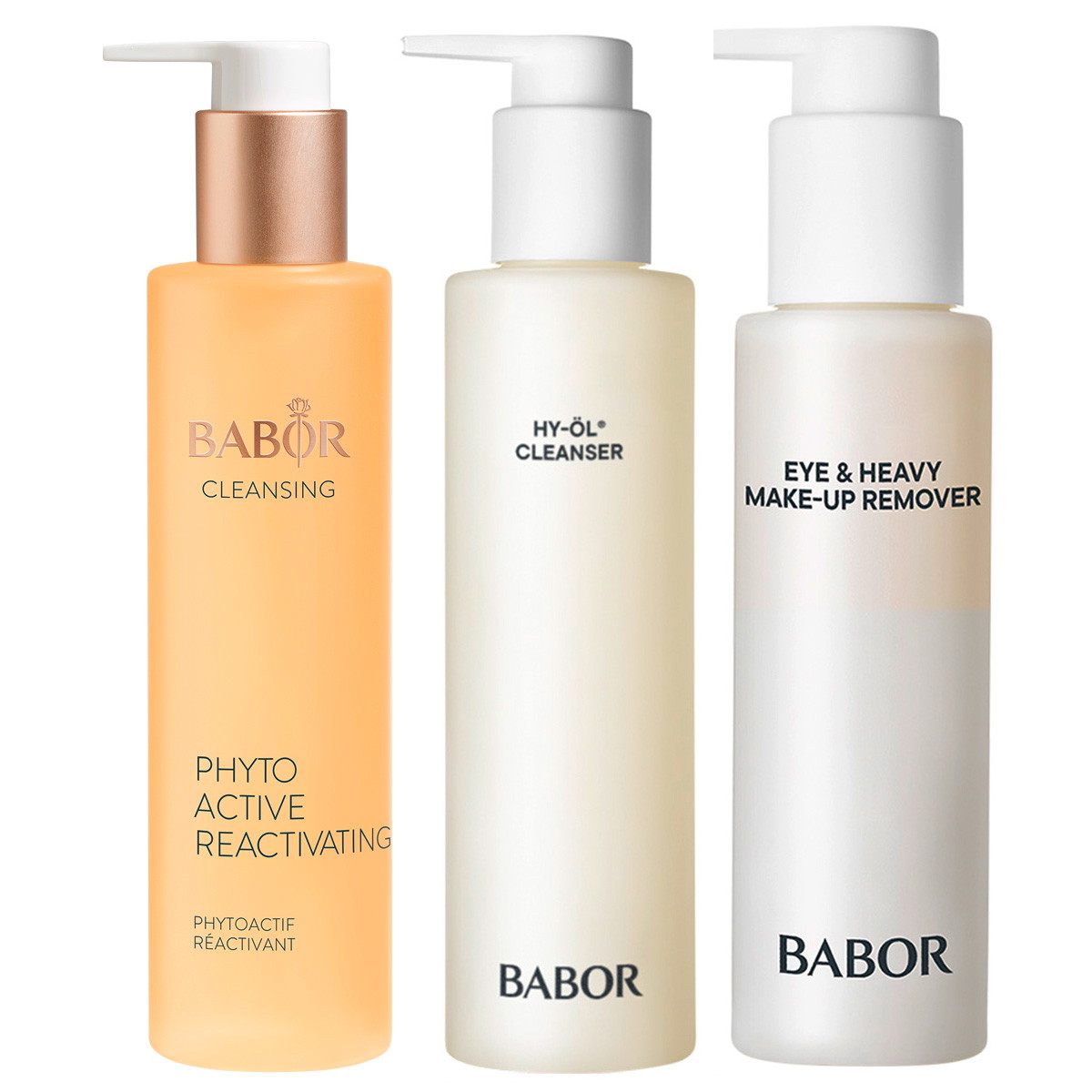 CLEANSING Set reactivador Phyto (desmaquillante 100 ml + Hy Oil 200 ml + limpiador 100 ml)