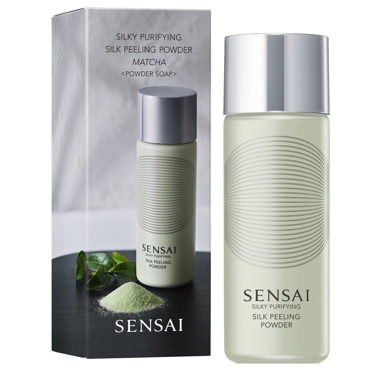 SILKY PURIFYING Silk Peeling Powder Matcha