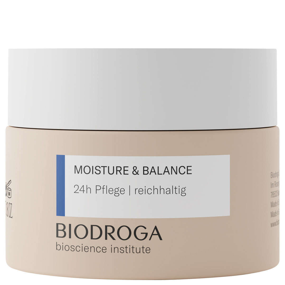 Bioscience Institute MOISTURE & BALANCE 24h care rich