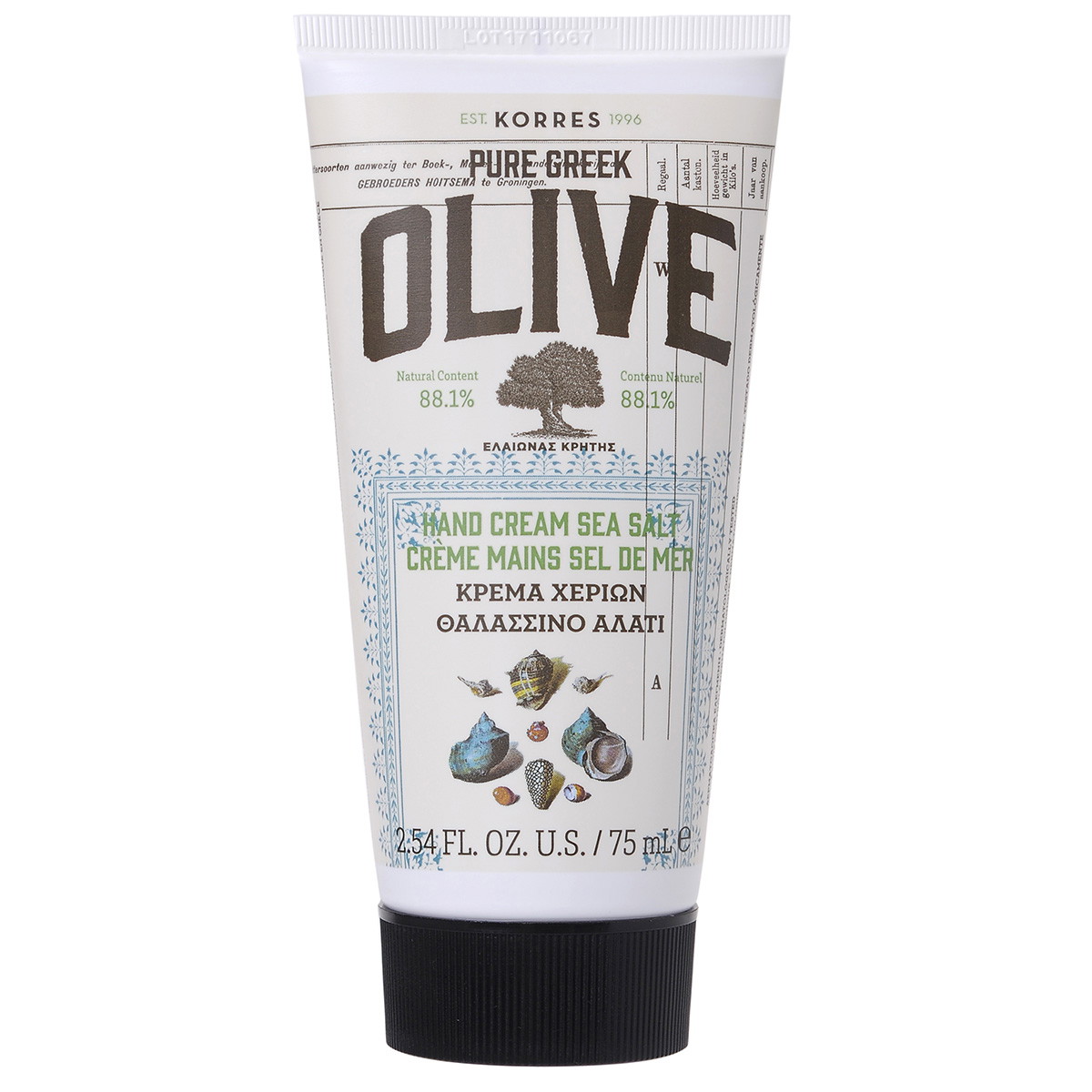 Pure Greek Olive Zeezout Handcrème