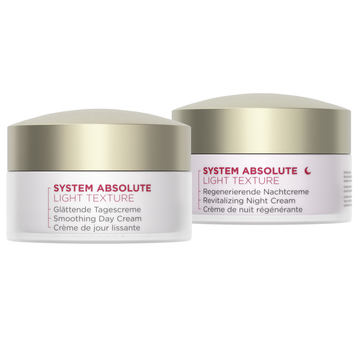 SYSTEM ABSOLUTE SYSTEM ANTI-AGING Day & Night verzorgingsset light (dagcrème 50 ml + nachtcrème 50 ml)