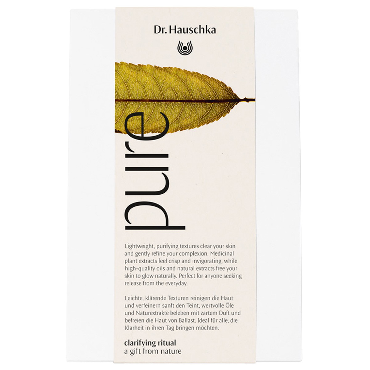 Geschenkset pure (Maske 30ml + Reinigungsmaske 10g + Schwamm)