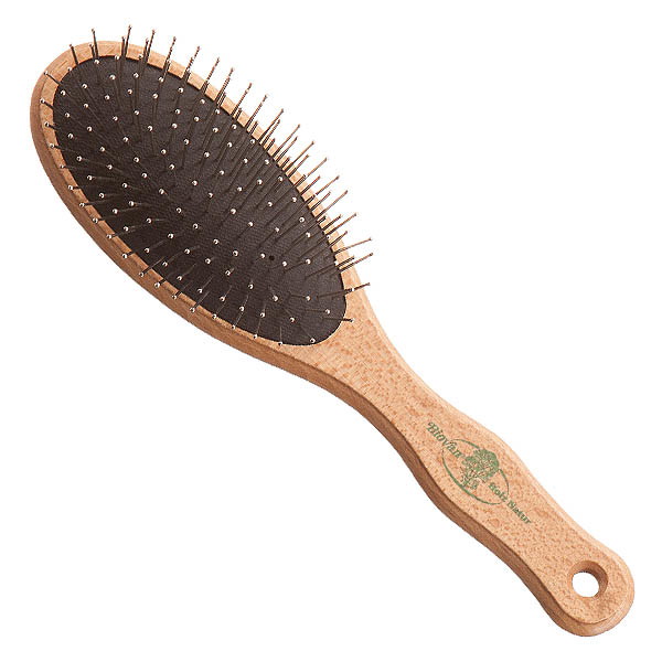 Brosse de massage avec brins métalliques