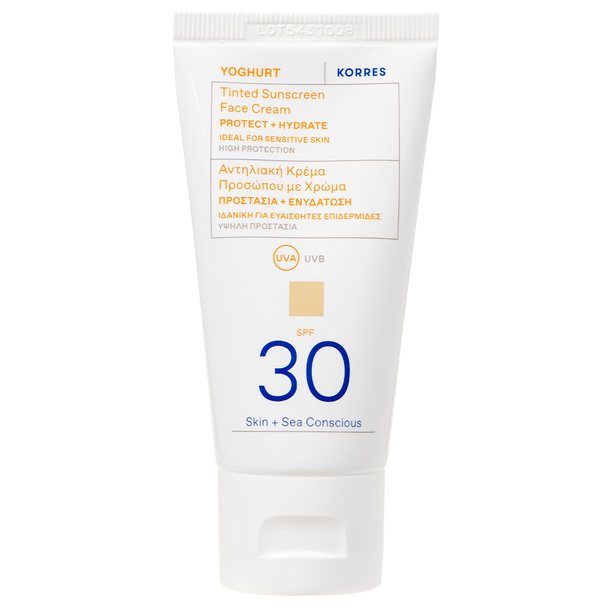 Yoghurt Tinted Sunscreen Face Cream SPF 30