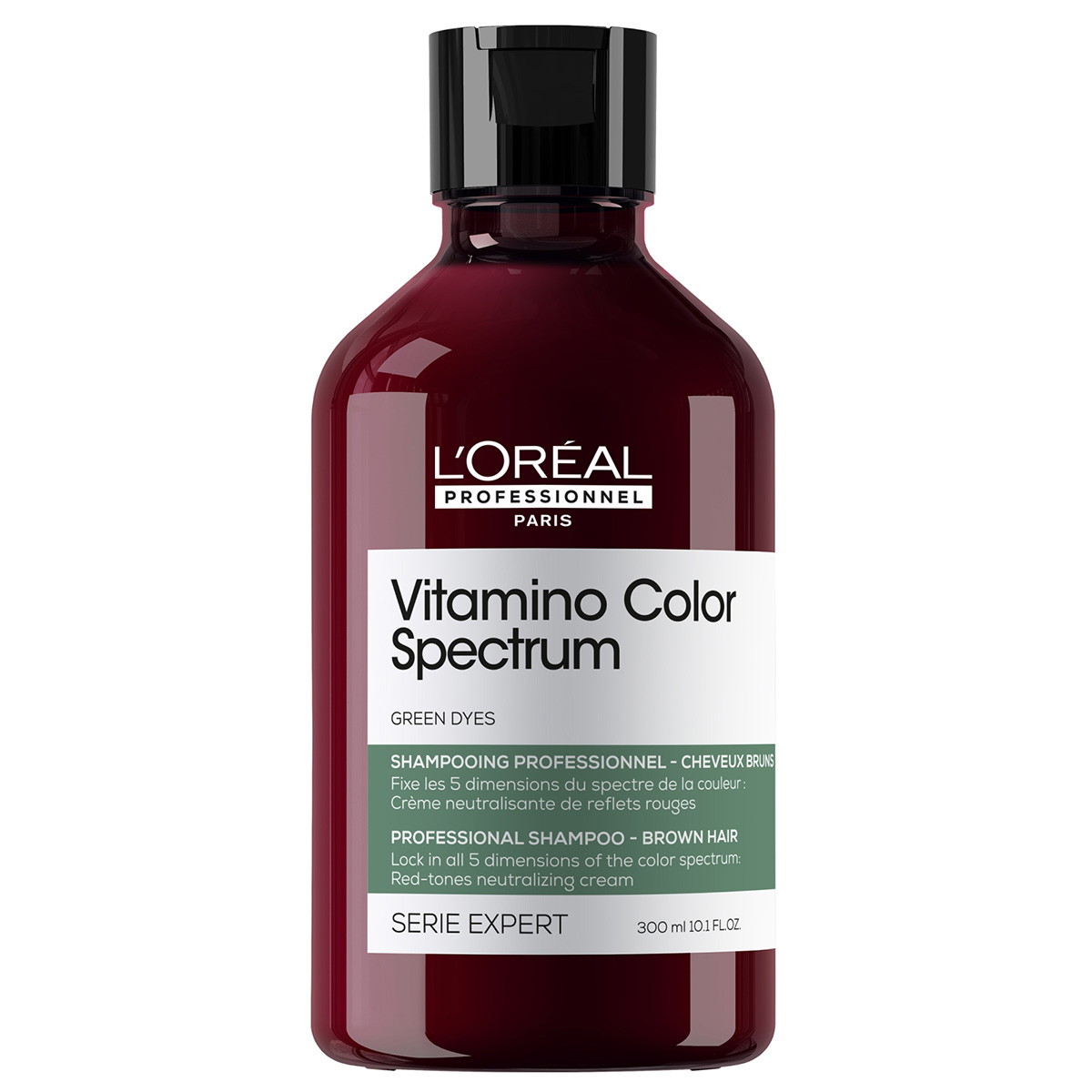 Serie Expert Vitamino Color Spectrum Green Dyes Neutralizing Shampoo