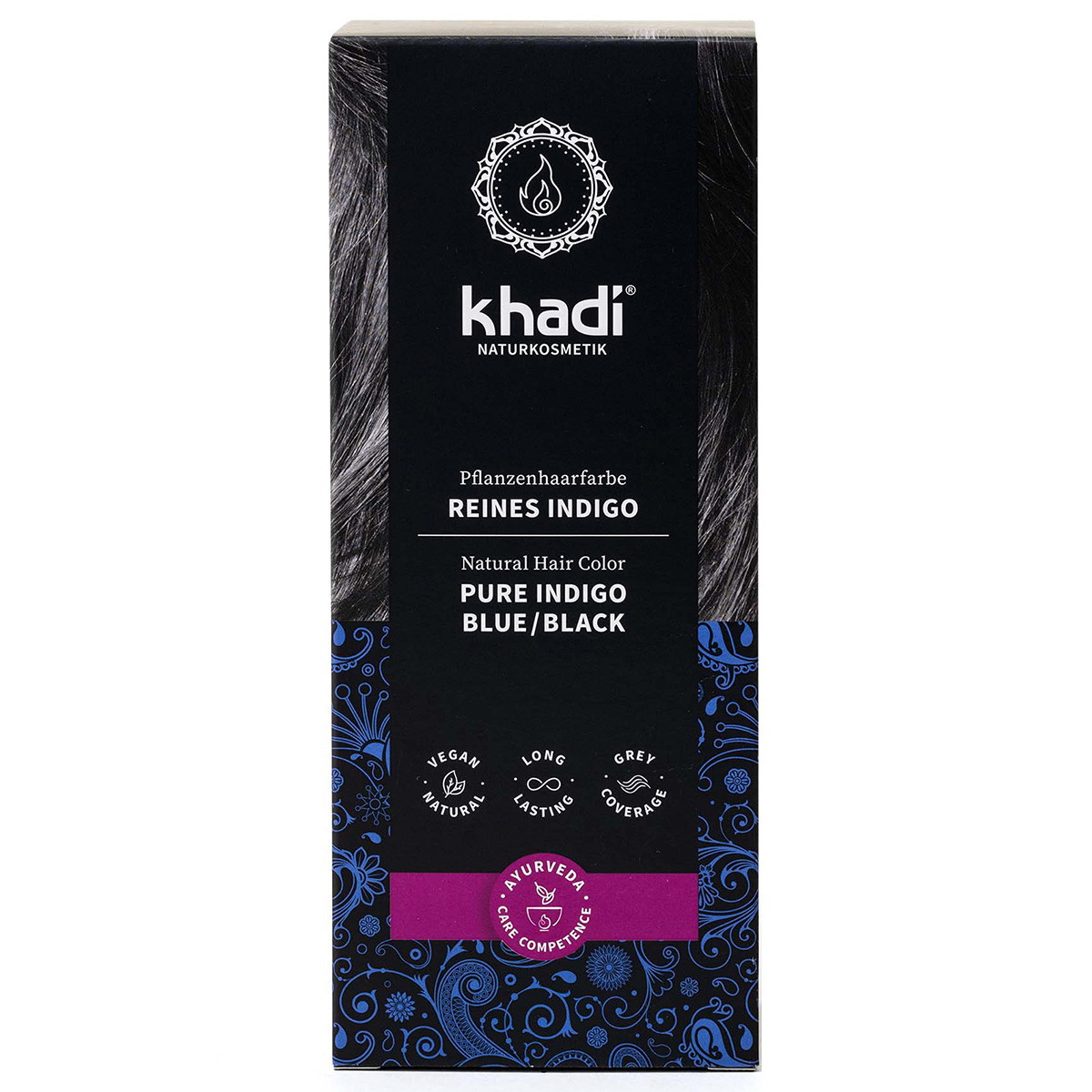 Plant hair color pure indigo