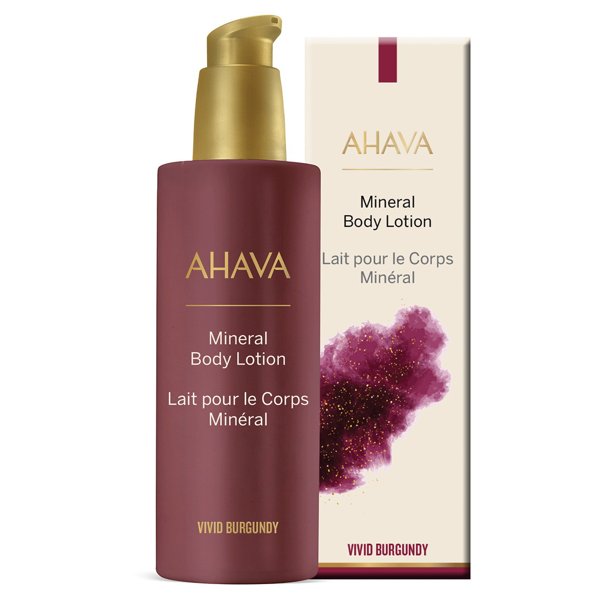 Vivid Burgundy Mineral Body Lotion