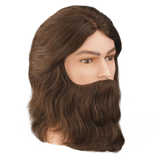 Practice head amigo with beard