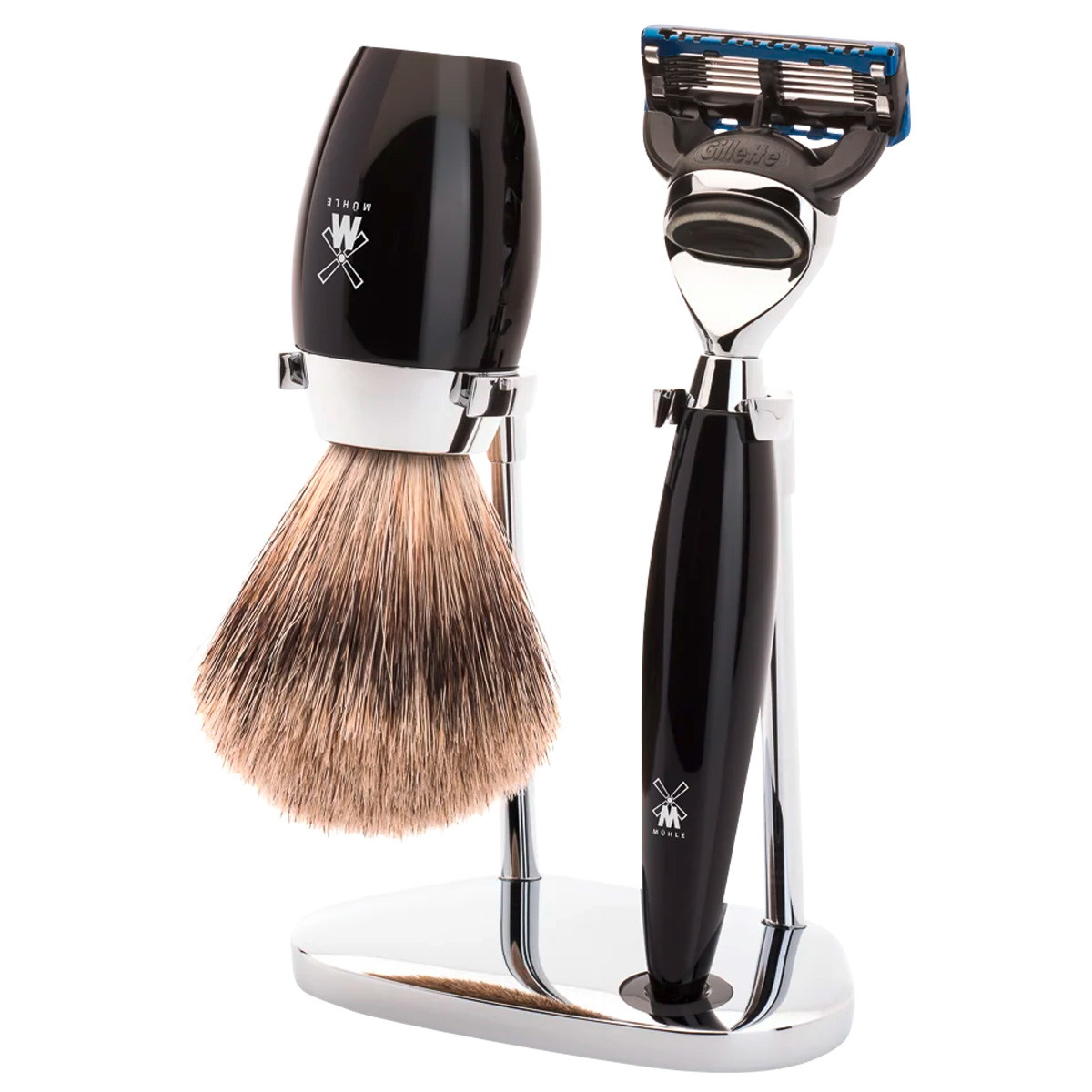 KOSMO Set da barba in resina pregiata (3 pezzi)