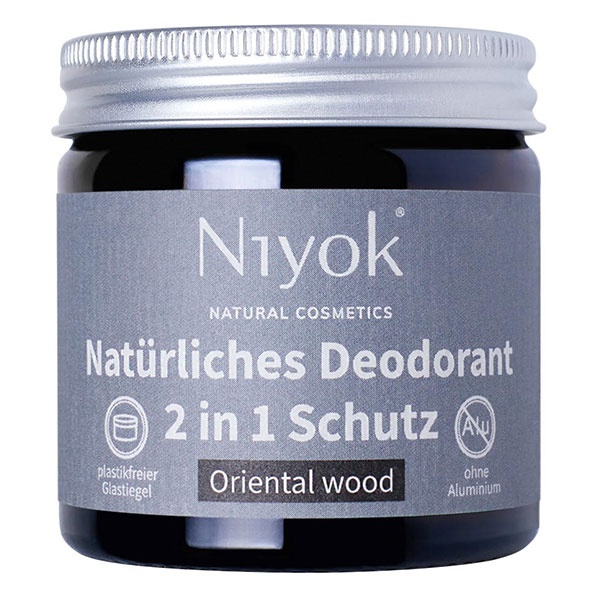 Crème déodorante anti-transpirante 2 en 1 - Bois d'Orient