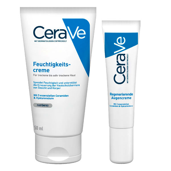 Set voor een stralende huid (gezichtscrème 50 ml + oogcrème 14 ml)