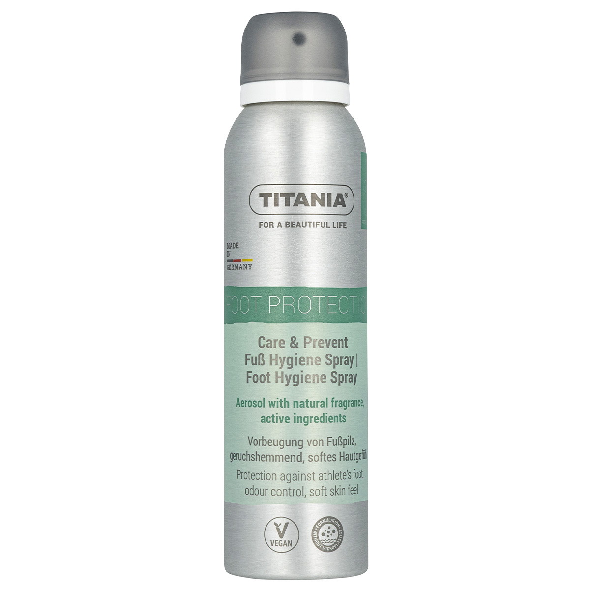 Spray para la higiene de los pies