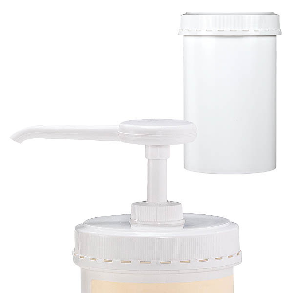 Dosing pump for 1000 ml hair treatment can