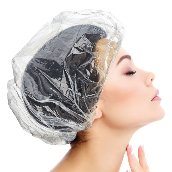 Disposable shower cap XL