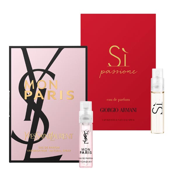Women fragrances fragrance sample 2 ml assorted