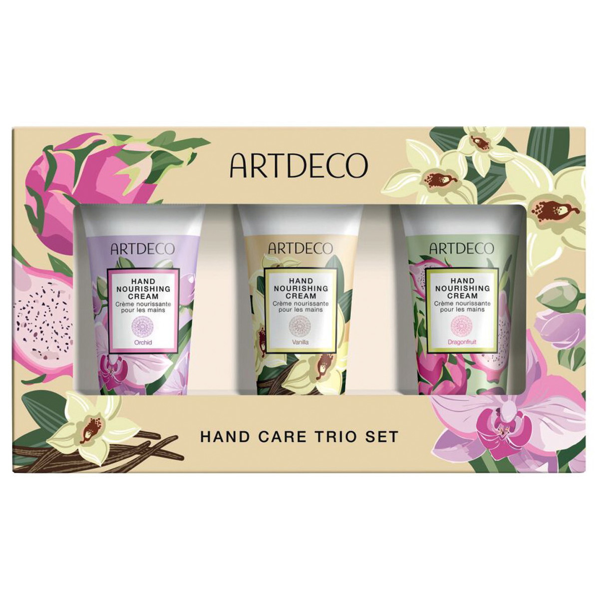 Hand Care Trio Set - Vanilla, Dragonfruit & Orchid (3 x 30ml)
