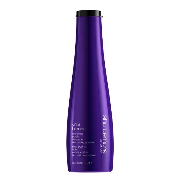 yūbi blonde Shampooing anti teinte jaune violet